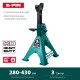 Усиленная страховочная подставка со штифтом S-PIN, 3 т, 280–430 мм KRAFTOOL 43465-3