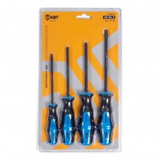 Набор отверток из стали S2 НО-04-S серия МАСТЕР (КВТ)