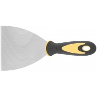 Шпатель, нерж.сталь, прорезиненная ручка 4