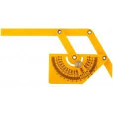 Угломер-квадрант 180 гр. пластиковый 90x155 мм