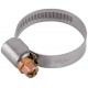 Хомут обжимной (нержавеющая сталь со сваркой) 16-32 мм (64277)