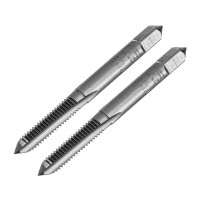 Метчик ручной М6 х 1 мм, комплект из 2 шт Сибртех (76617)