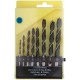 Набор сверл по дереву, пластиковый бокс, 8 шт.(3-4-5-6-8-9-10 мм) (36103)