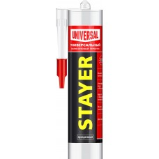 STAYER 260 мл, прозрачный, силиконовый, универсальный герметик (41213-2_z01_G)
