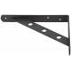 Уголок-кронштейн усиленный черный 200х150 мм (66104)