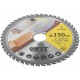 Диск пильный для циркулярных пил по дереву, спец. форма зуба 190 х 30/20 х 48Т (37692)