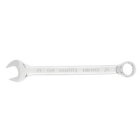 Ключ комбинированный, 21 мм, CrV, полированный хром Matrix