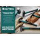 Кувалда 4 кг с удлинённой рукояткой Fiberglass KRAFTOOL 2008-4