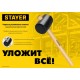 Киянка резиновая чёрная 900 г STAYER 20505-90