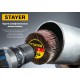 Круг шлифовальный лепестковый d 50 x 20 мм, P60, на шпильке d 6 мм STAYER 36607-060