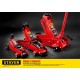 Домкрат подкатной 3 т, 135 - 400 мм с увеличенным подъемом R-33 RED FORCE Professional STAYER 43154-3