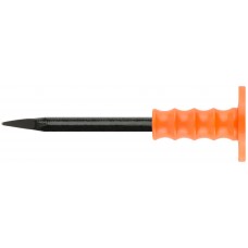 Зубило пикообразное с пластиковым протектором 250х14 мм (46825)