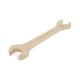 Ключ гаечный рожковый двусторонний 26х29 искробезопасный сплав AlCu 146-2629, HORTZ