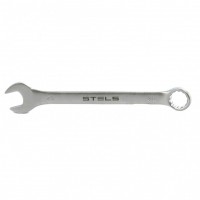 Ключ комбинированный, 20 мм, CrV, матовый хром Stels