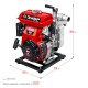 Мотопомпа бензиновая 350 л/мин ЗУБР МП-350  