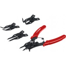 Съемник стопорных колец 4-в-1 4 насадки ЗУБР 2283