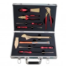 Набор взрывобезопасного инструмента (9 предметов) BeCu № Е-9, HORTZ