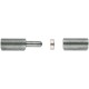 Петля каплевидная Аллюр, с подшипником 14х68 мм (66622)