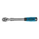 Ключ-трещотка телескопический 1/2, 305-445 мм, CrV, 72 зуба, с быстрым сбросом, хром Gross