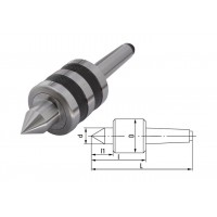 Центр вращения КМ2 (А-1-2-Н) твердосплавный Микрон
