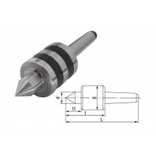Центр вращения КМ2 (А-1-2-Н) твердосплавный Микрон