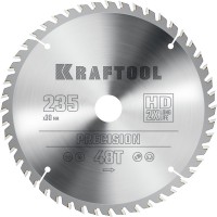 Пильный диск по дереву Precision, 235 х 30 мм, 48Т KRAFTOOL 36952-235-30