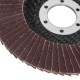 Круг лепестковый торцевой КЛТ-1, зернистость P 60(25Н) 115 х 22.2 мм, БАЗ (74002)