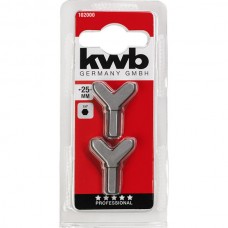 Бита для заворачивания крючков kwb 2шт (1020-00)