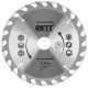 Диск пильный для циркулярных пил по дереву 200 х 30/25,4 х 24T (37745)