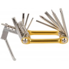 Набор велосипедный для мелкого ремонта CrV, 11 функций