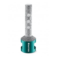 Вакуумная алмазная фреза пальчиковая с конусом VS DIAMOND, d 12 мм (М14, 50 мм) KRAFTOOL 29811-12