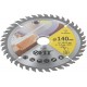 Диск пильный для циркулярных пил по дереву 140 х 20/16 х 40T (37715)