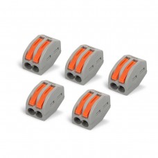 Клемма универсальная СМК 222-412 (5шт) (КВТ) (90357)