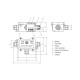 Коробка распределительная герметичная MG Box S-3 IP68 (Fortisflex) (89510)