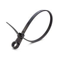 Стяжка нейлоновая КСО 5х300 (черн) (100шт) (Fortisflex) (90335)