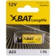 Батарейка щелочная, 12 В, 1 шт. (A23-1BPC)