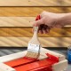 Кисть плоская Стандарт 2.5 (63 мм) натуральная щетина, деревянная ручка MTX (82535)