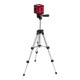 Лазерный уровень XQB RED Pro SET, 10 м, красный луч, батарейки, штатив MTX (350185)