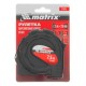 Рулетка Black,7,5 м х 25 мм,обрезиненный корпус Matrix