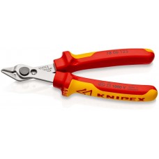 Бокорезы прецизионные Super Knips 125 мм, VDE, нерж., 2-комп диэлектрические ручки Electronic KN-7806125