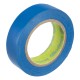 Изолента ПВХ, 15 мм х 10 м, синяя Сибртех (88787)