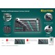 Набор ключей гаечных комбинированных 6 - 32 мм, 18 шт KRAFTOOL 27079-H18E
