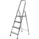 Алюминиевая стремянка 4 ступени 82 см СИБИН 38801-4