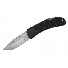 Нож складной 75 мм средний с обрезиненной ручкой STAYER 47600-1