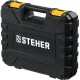 STEHER 12 В, 30 Н·м, 1 АКБ (2 А·ч), дрель-шуруповерт, кейс (CD-120-1)