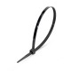Стяжка нейлоновая НСС «EasyFix» 4х370 (черн) (100шт) (Fortisflex) (89924)