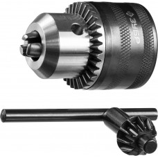 Патрон ударный сверлильный с ключом для дрели 13 мм, 1/2 ЗУБР Профессионал 2908-13-1/2_z02