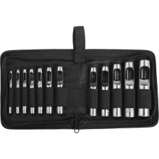 Набор пробойников для кожи 3 - 19 мм, 12 шт ЗУБР 22949-H12