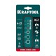Кондуктор для сверления под углом 45° и 90° Woodsniper 121, 6 отверстий 4–12 мм KRAFTOOL 30073