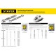 Талреп DIN 1480, М14, 3 шт, крюк-крюк STAYER 30525-14
